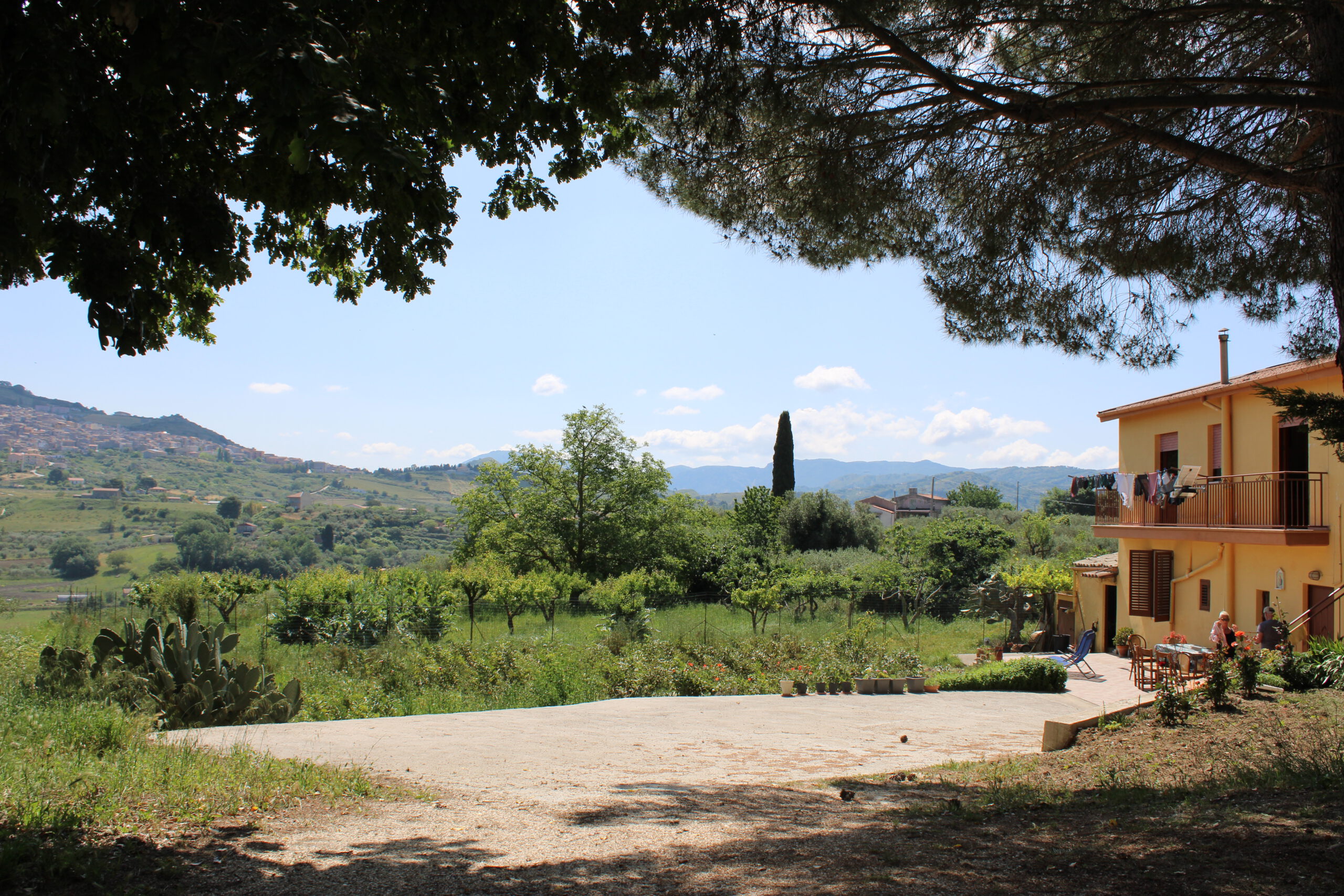 Countryhouse Al Mizar with view on Bisacquino